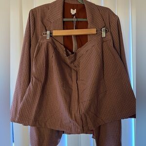 NWT matching blazer and pencil skirt set!